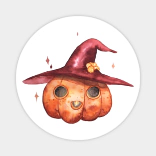 Witchy pumpkin Magnet